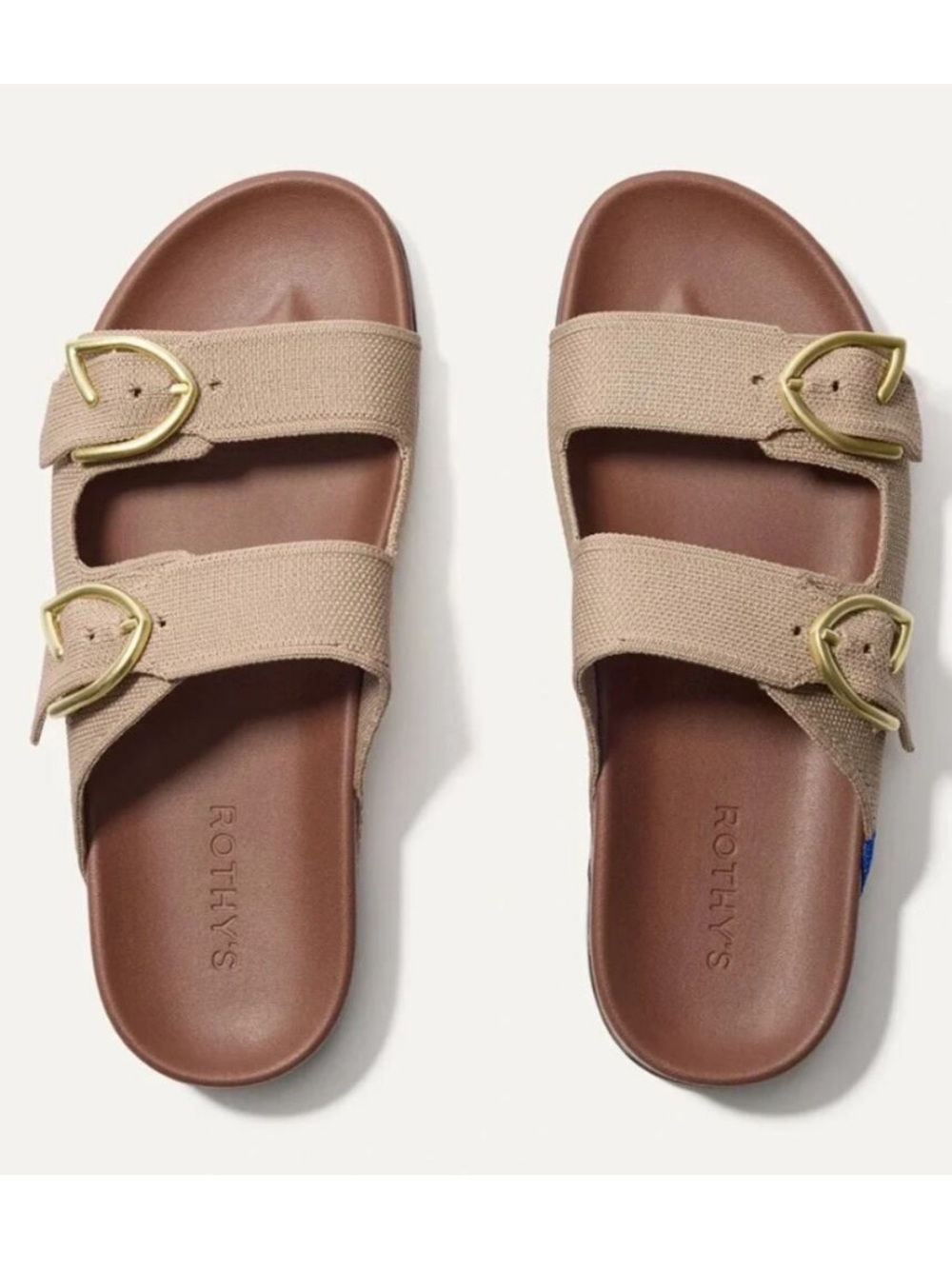 ROTHY’S The Buckle Slide in Dune Size 8.5 NWOB